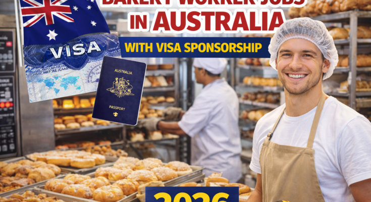 Bakery Worker Jobs in Australia with Visa Sponsorship