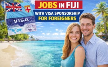 Jobs in Fiji With Visa Sponsorship For Foreigners 2026