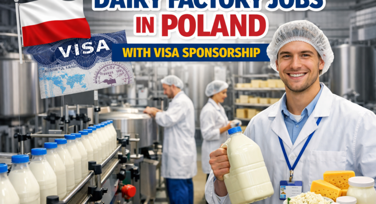 Dairy Factory Jobs in Poland with Visa Sponsorship