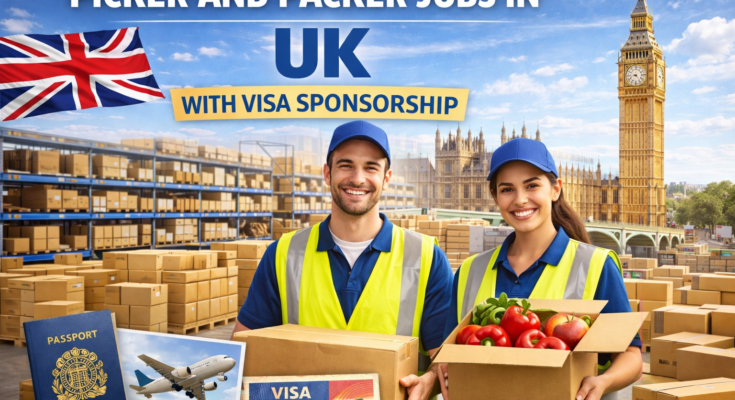 Picker and Packer Jobs in UK With Visa Sponsorship