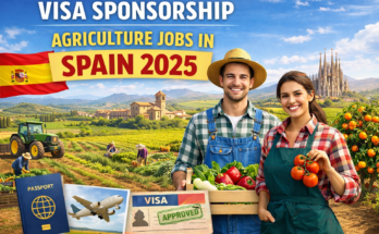 Visa Sponsorship Agriculture Jobs in Spain 2026
